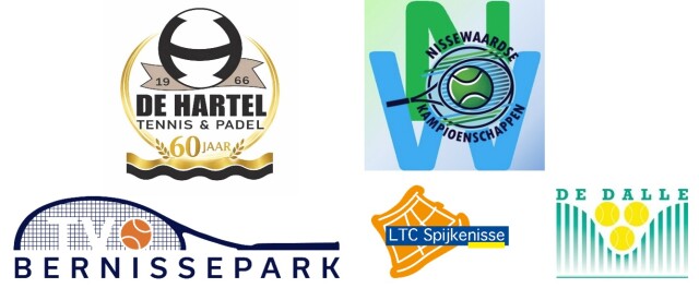 Logo NK 2026 met 4 verenigingslogos